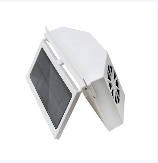 Car Fan Solar Window Sun Powered