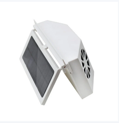 Car Fan Solar Window Sun Powered